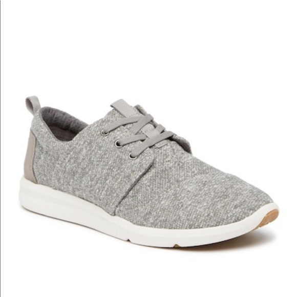 Toms Shoes - NWT TOMS women’s Del Rey sneaker in grey marled